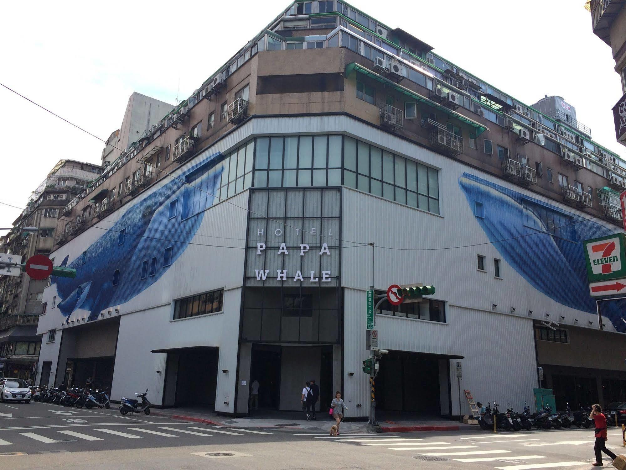 Hotel Papa Whale Taipei Exterior foto